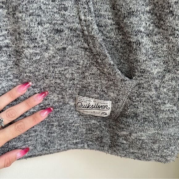 Quicksilver gray and white space dye sweatshirt - Picture 7 of 7